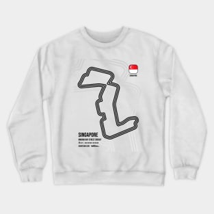 Singapore Race Track Crewneck Sweatshirt